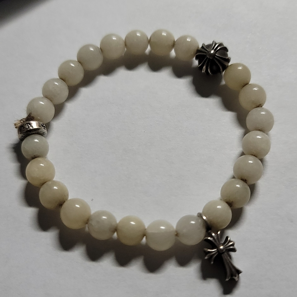 Chrome Hearts Stone 925 Sliver Bracelet
